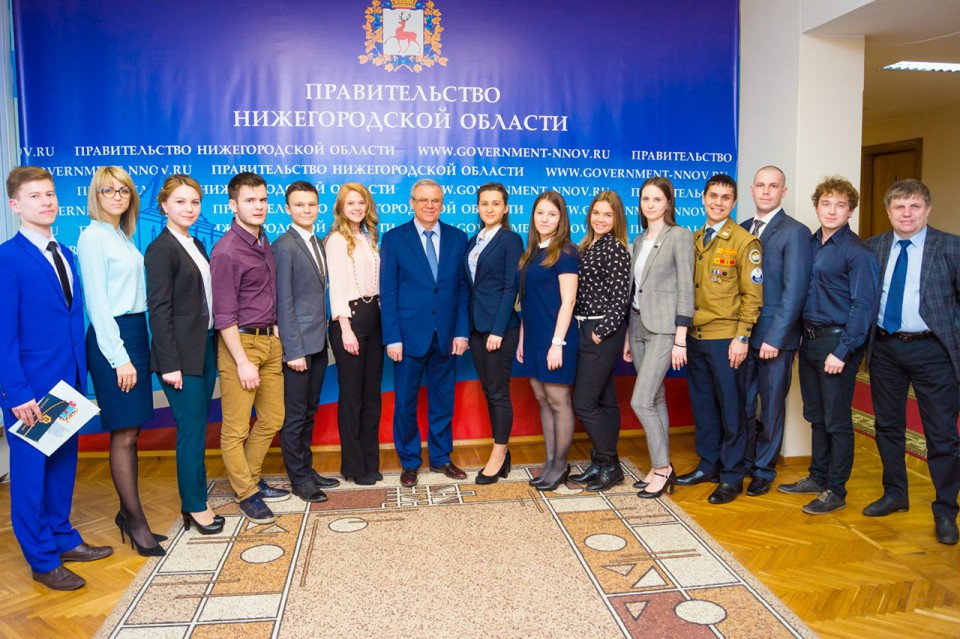 На встрече в Нижегородском кремле