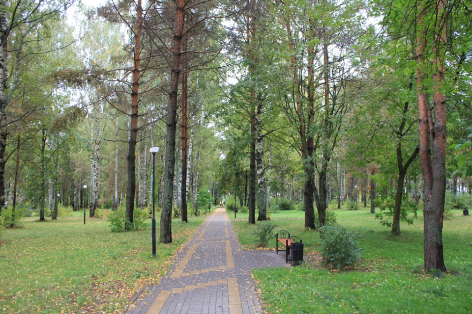 А в парке правит осень…