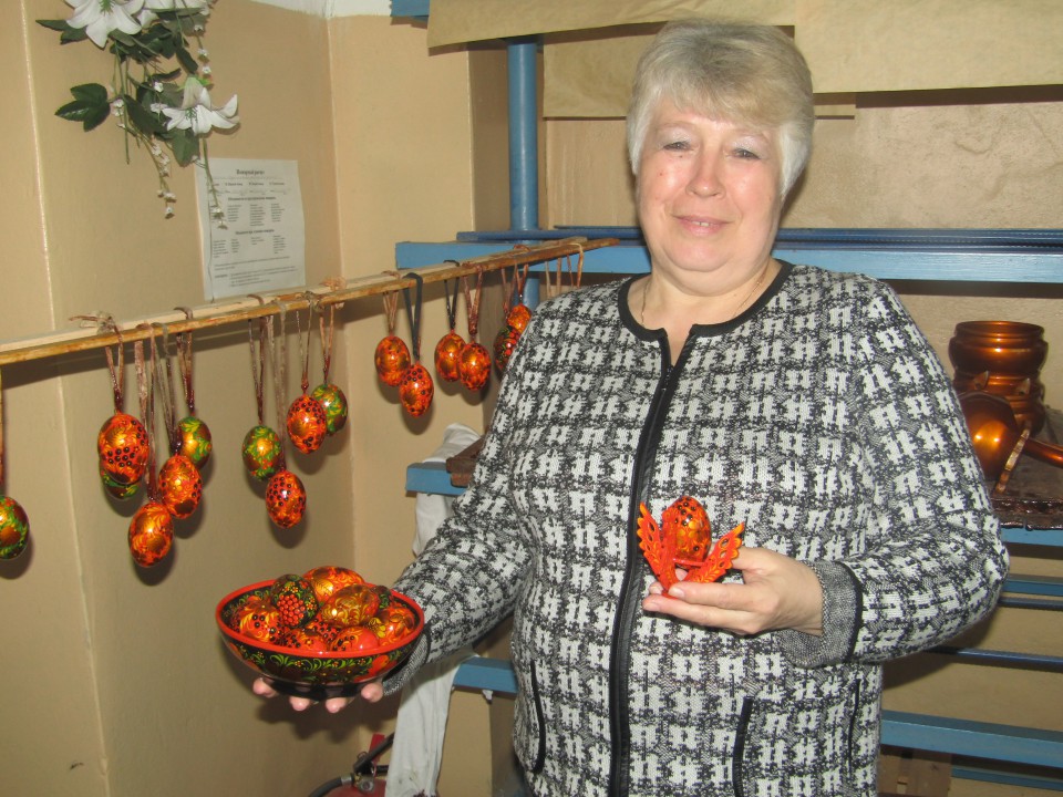 Подарок с родины хохломы