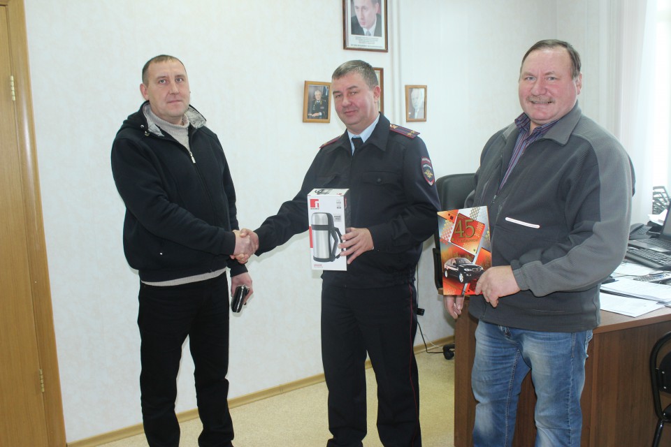 Поздравили юбиляра!