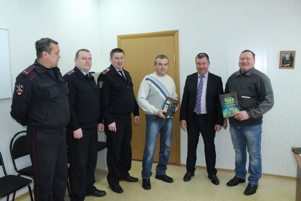 Поздравили юбиляра!