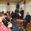 В общественных организациях. На семинаре председателей ПВО.