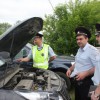 Ковернинские сотрудники ОГИБДД и ОРЛС провели проверку личного автотранспорта сотрудников