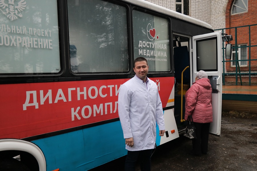 Поезд здоровья побывал в Хохломе
