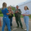 Душа России в символах её. В Ковернинском округе отметили День Государственного флага