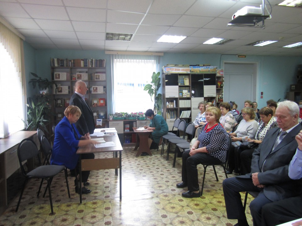 У ветеранов скоро праздник
